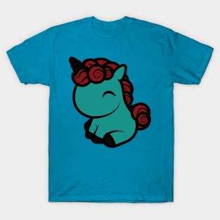 Aquamarine, The Tooniefied Unicorn T-Shirt